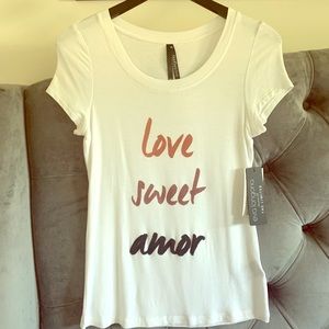 NWT | Love. Sweet. Amor. Graphic T-Shirt 💝